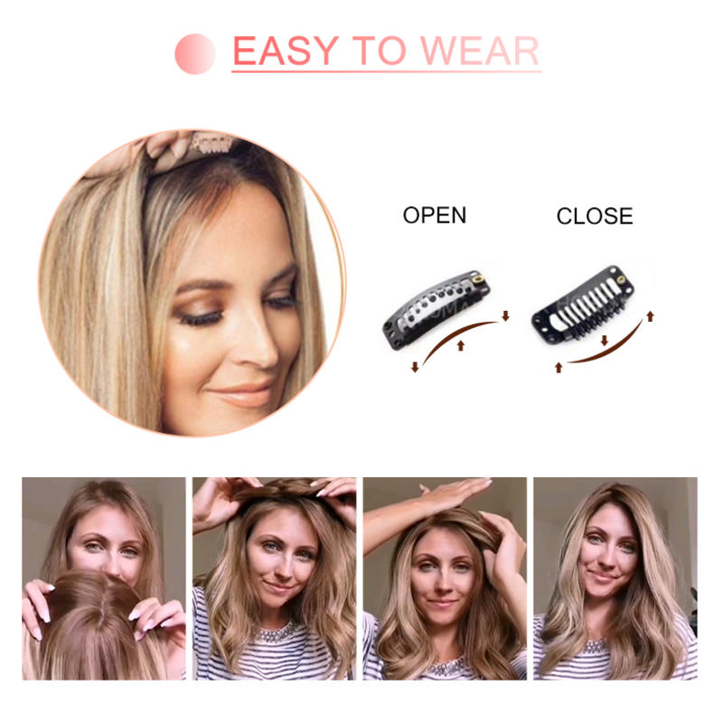 💎 Final Hours –💝2026 New Lightweight & Breathable Wavy Hair Topper