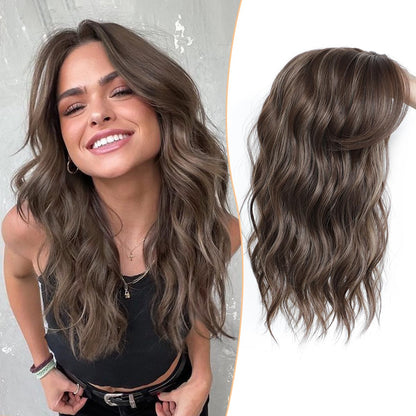 💎 Final Hours –💝2026 New Lightweight & Breathable Wavy Hair Topper