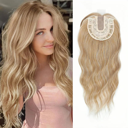 💎 Final Hours –💝2026 New Lightweight & Breathable Wavy Hair Topper