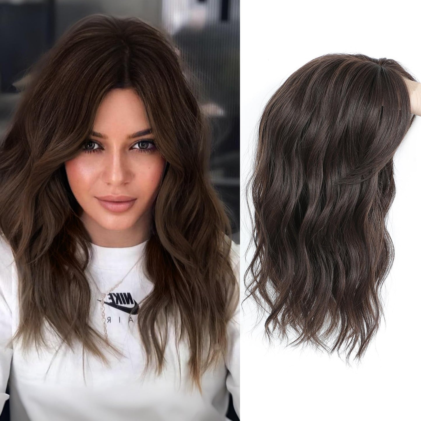 💎 Final Hours –💝2026 New Lightweight & Breathable Wavy Hair Topper