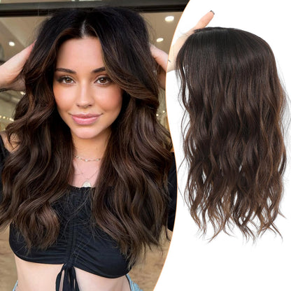💎 Final Hours –💝2026 New Lightweight & Breathable Wavy Hair Topper