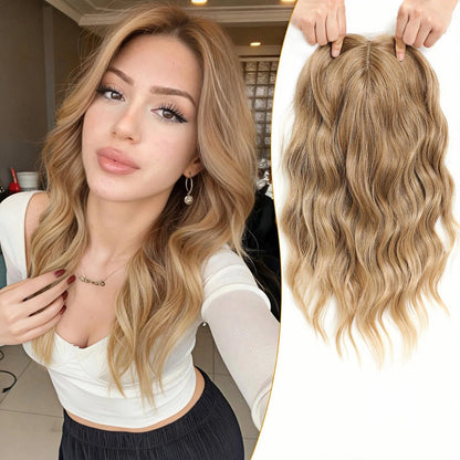 💎 Final Hours –💝2026 New Lightweight & Breathable Wavy Hair Topper