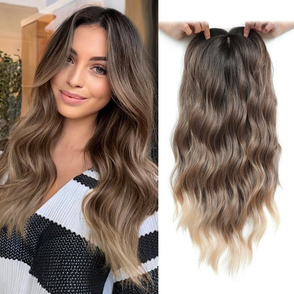 💎 Final Hours –💝2026 New Lightweight & Breathable Wavy Hair Topper