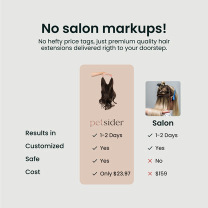 💖 High Quality Halo Hair Extensions