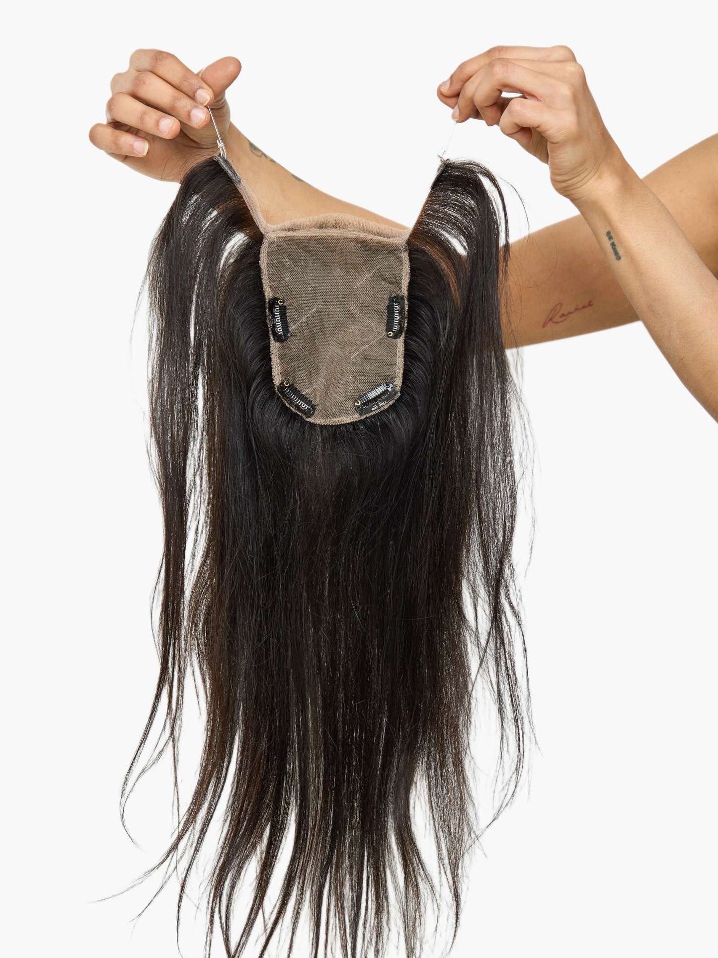 Receding Hairline - Hybrid Topper (Wavy)