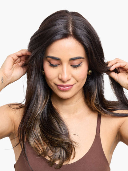 Receding Hairline - Hybrid Topper (Wavy)